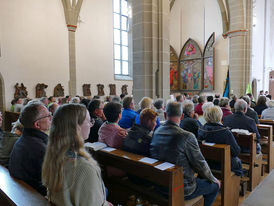 Feierlicher Gründungsgottesdienst der Pfarrei St. Heimerad (Foto: Karl-Franz Thiede)